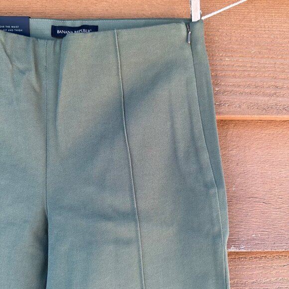 Banana Republic Sage Green Sloan Legging Bi-Stretch Ankle Pants Size 4 NWT - Picture 4 of 16
